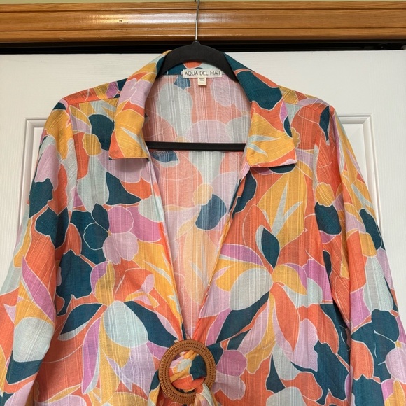 Aqua Del Mar Swim Cover Up - Picture 4 of 10